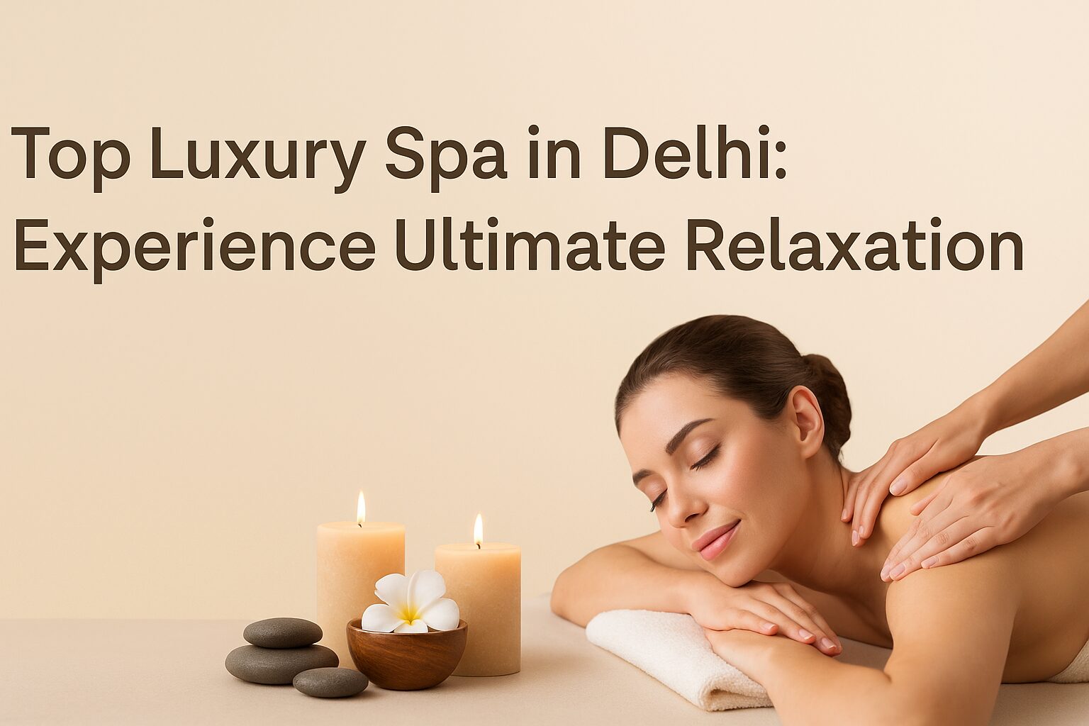 Top Luxury Spa in Delhi | First Visit Only ₹1499
